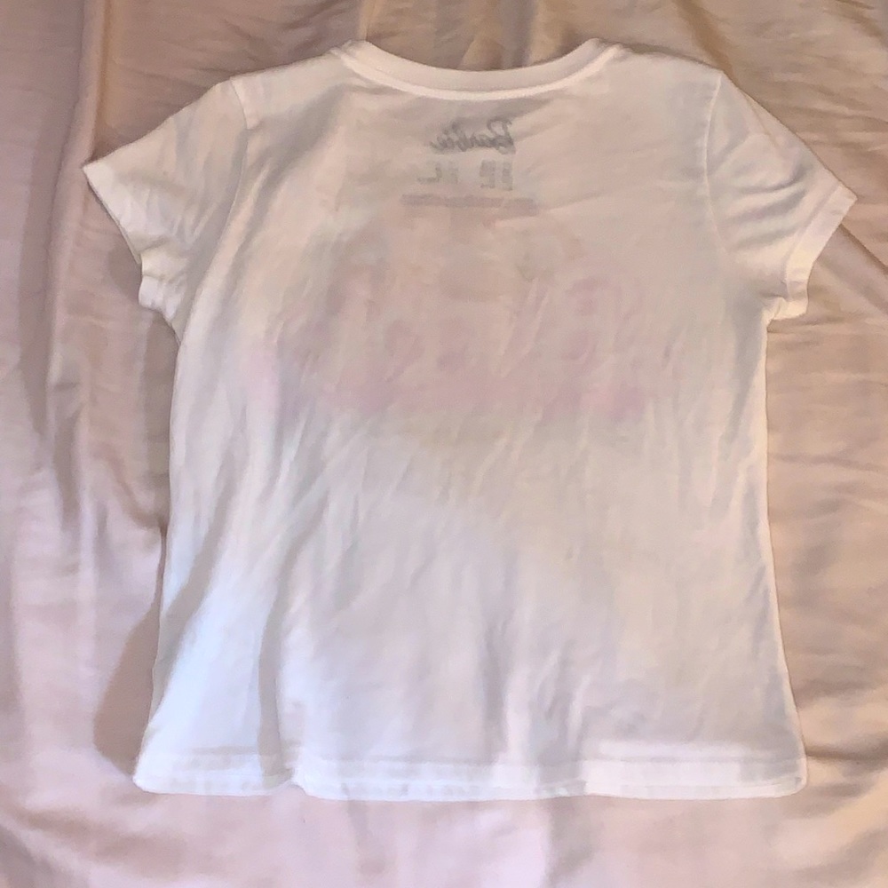 Vintage Barbie California Dream baby tee, Mattel, XS/S, white - Picture 4 of 5